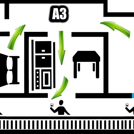 アパート ［ロビンジ オールドタウン］アパートメント（60m²）｜ 2ベッドルーム／1バスルーム ロヴィニ